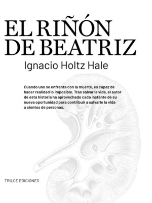 cover image of El riñón de Beatriz